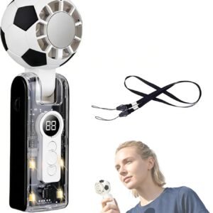 Darun Deals Home Page Soccer Handheld High Speed Fan
