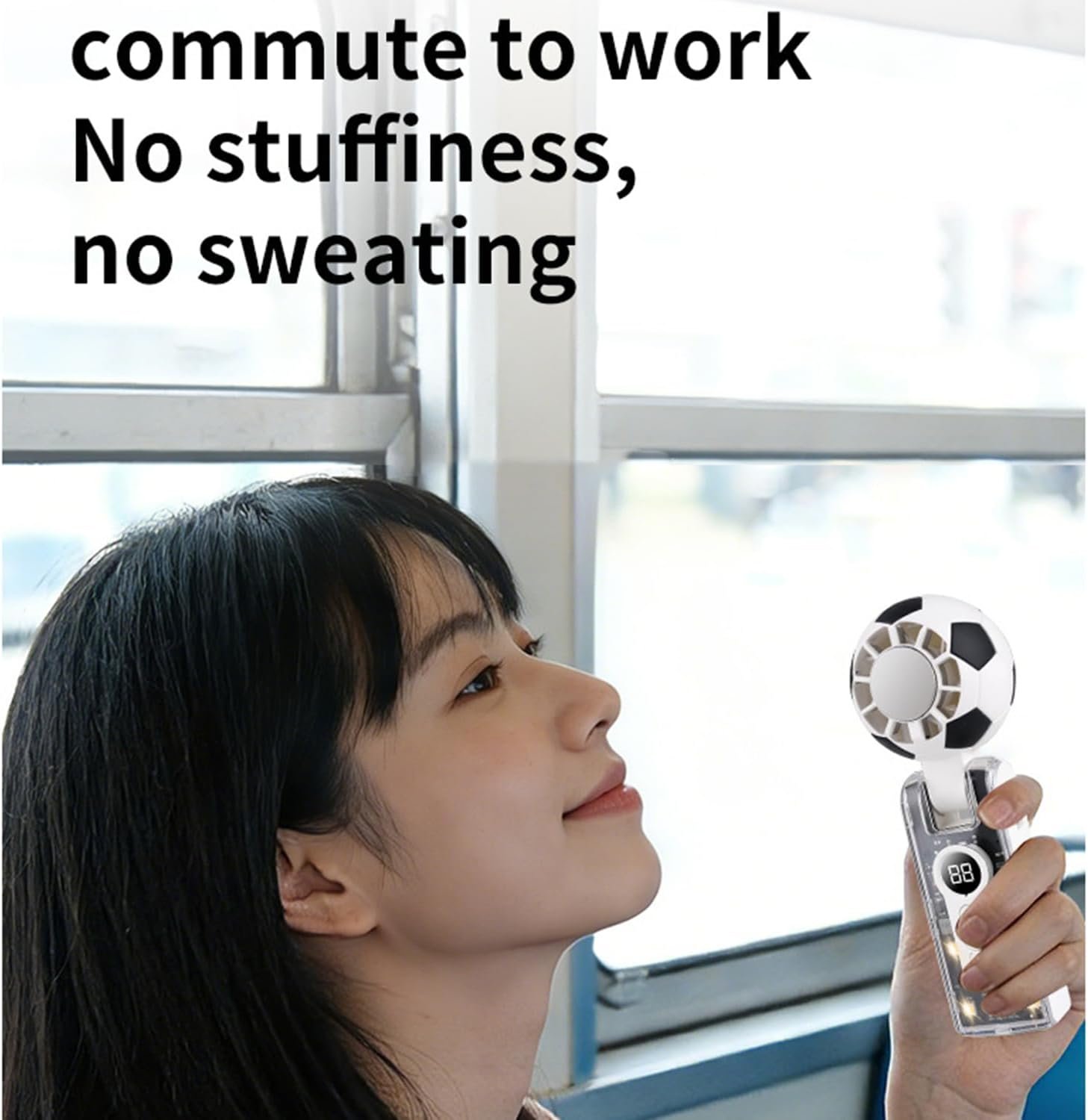 Soccer Handheld High Speed Fan