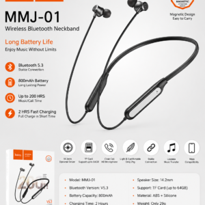 Darun Deals Home Page Wireless Bluetooth Neckband MMJ-01