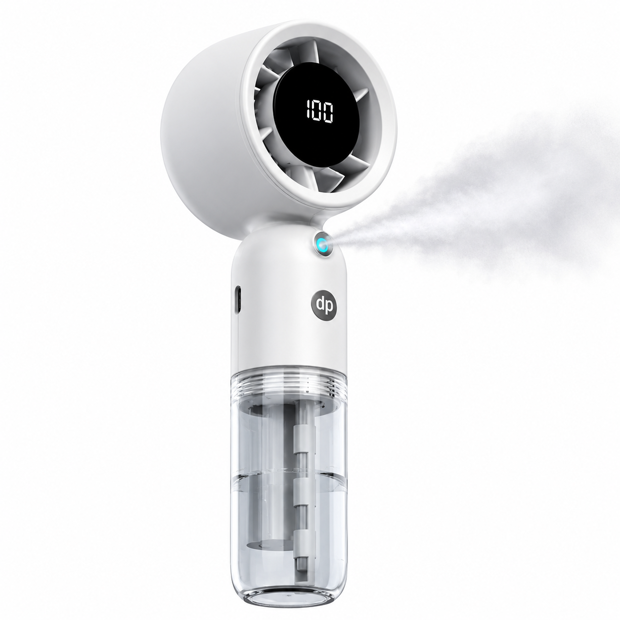 duration power Handheld High-Speed Mist Fan