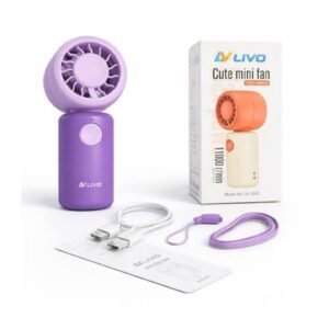 Livo Mini Rechargeable Handheld Fan
